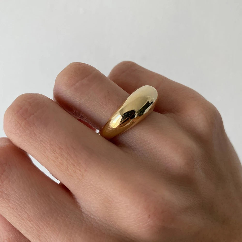 Arc Gold Ring - ARIA