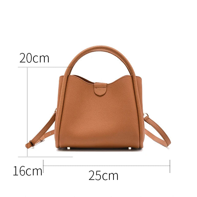 Sac à bandoulière en cuir - SIENNE