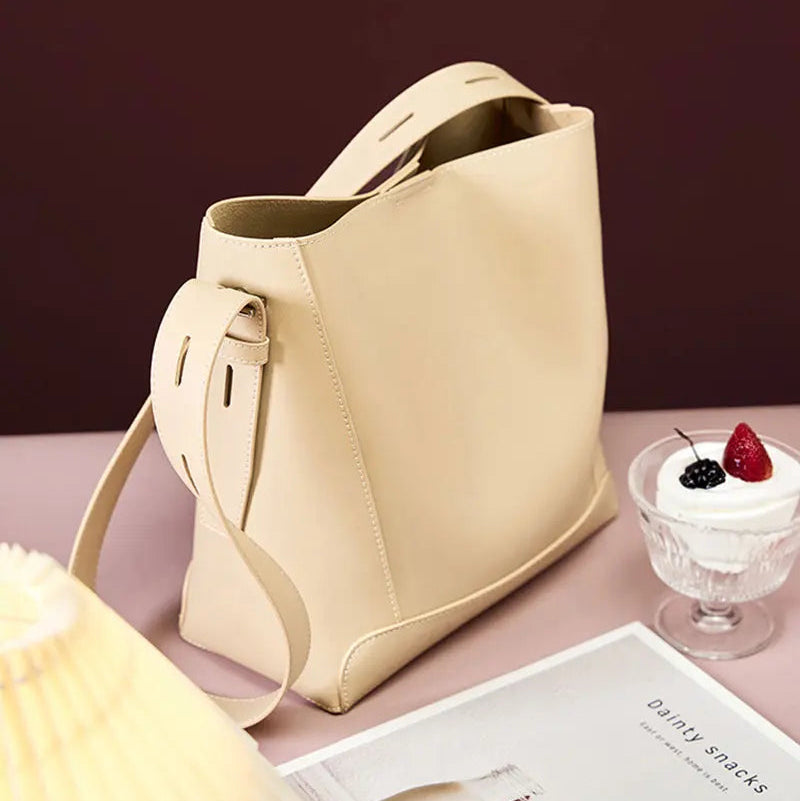 Sac bandoulière en cuir - NOÉLLE