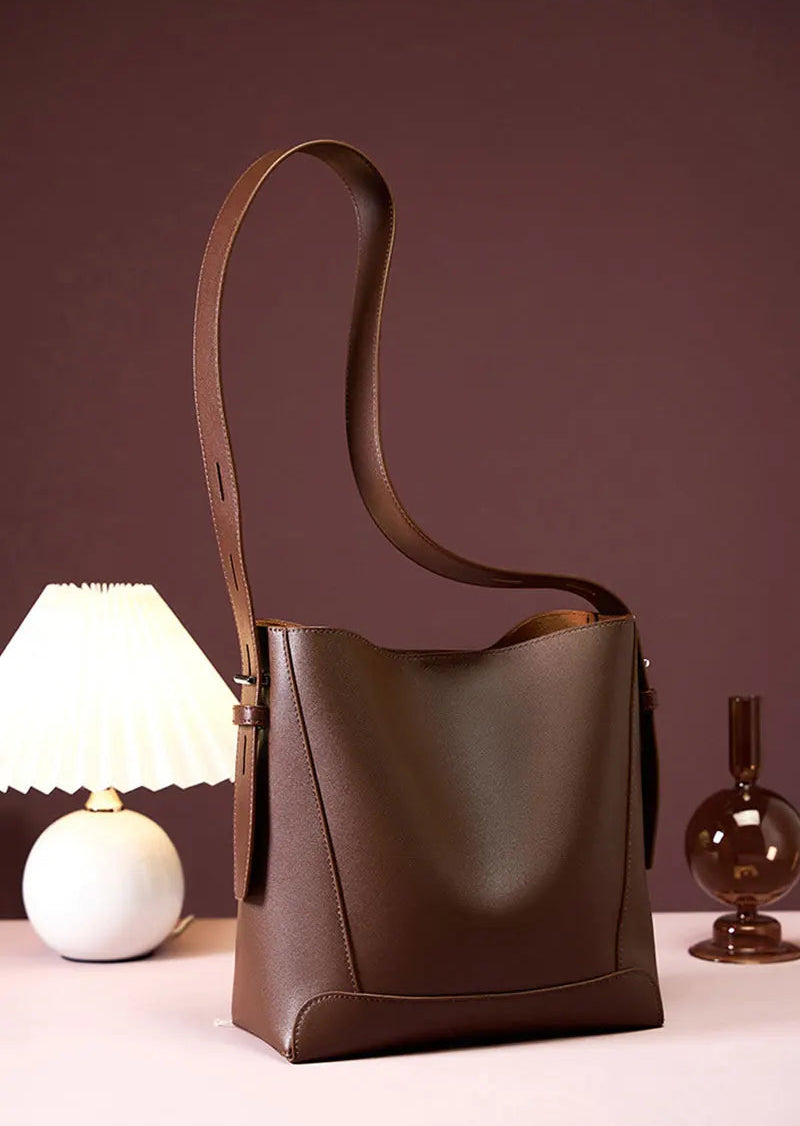 Sac bandoulière en cuir - NOÉLLE