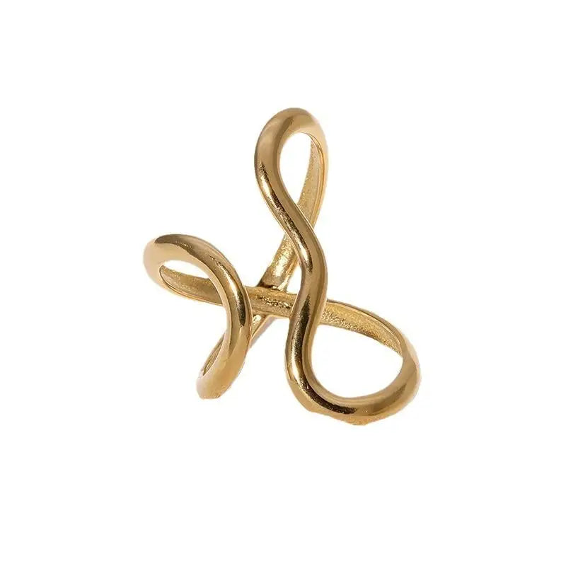 Wave Gold Ring - LYRA