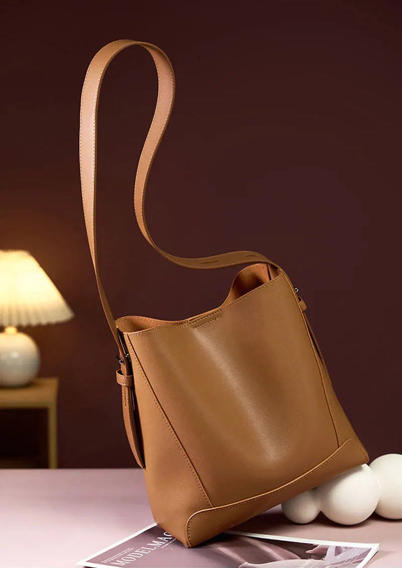 Sac bandoulière en cuir - NOÉLLE