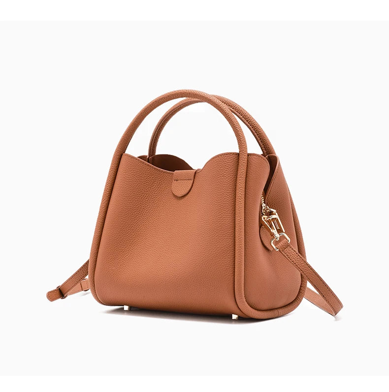 Sac à bandoulière en cuir - SIENNE