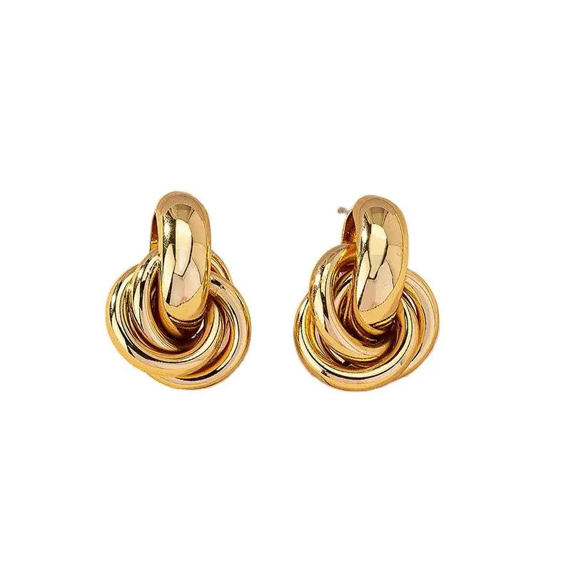Knot Hoop Earring - NOA